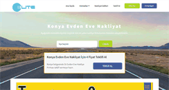 Desktop Screenshot of evdenevenakliyatkonya.com